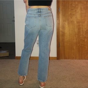 Paige high rise straight jean